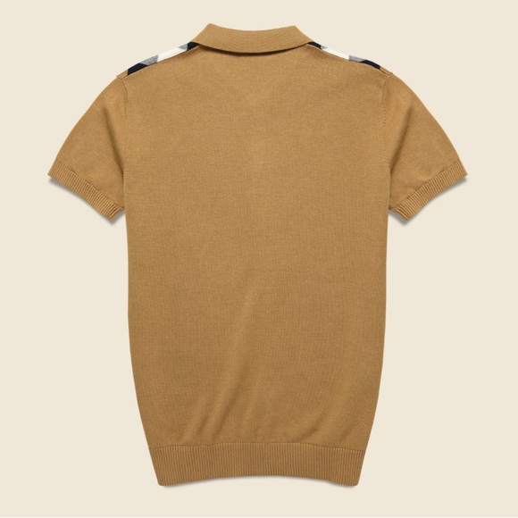 NWT Barque
ARGYLE KNIT SWEATER POLO - CARAMEL |Size Medium - Picture 4 of 6